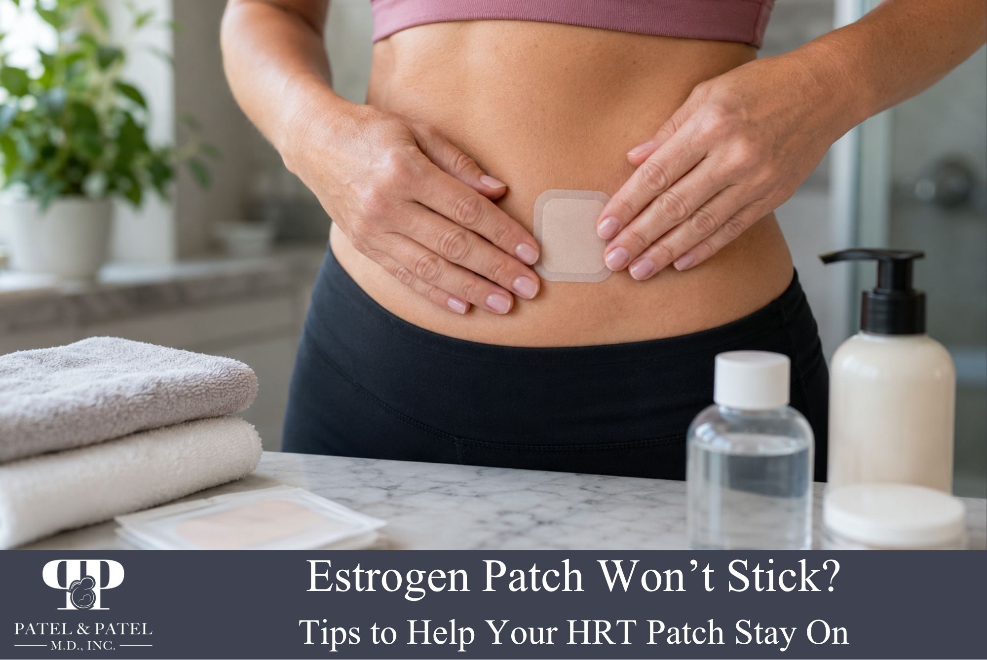 Estrogen Patch Won’t Stick Tips to Help Your HRT Patch Stay On